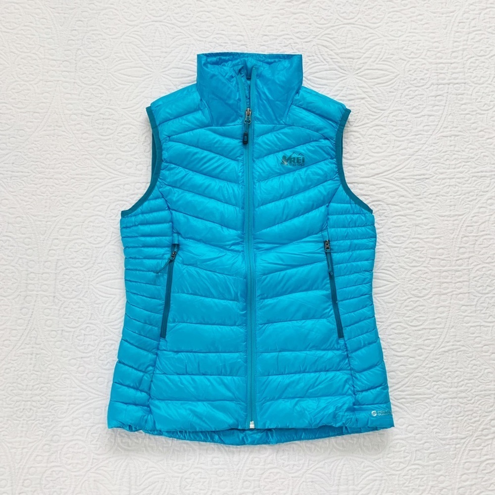 REI Co-op Women's Magma‎ 850 Down Puffer Vest, Blue